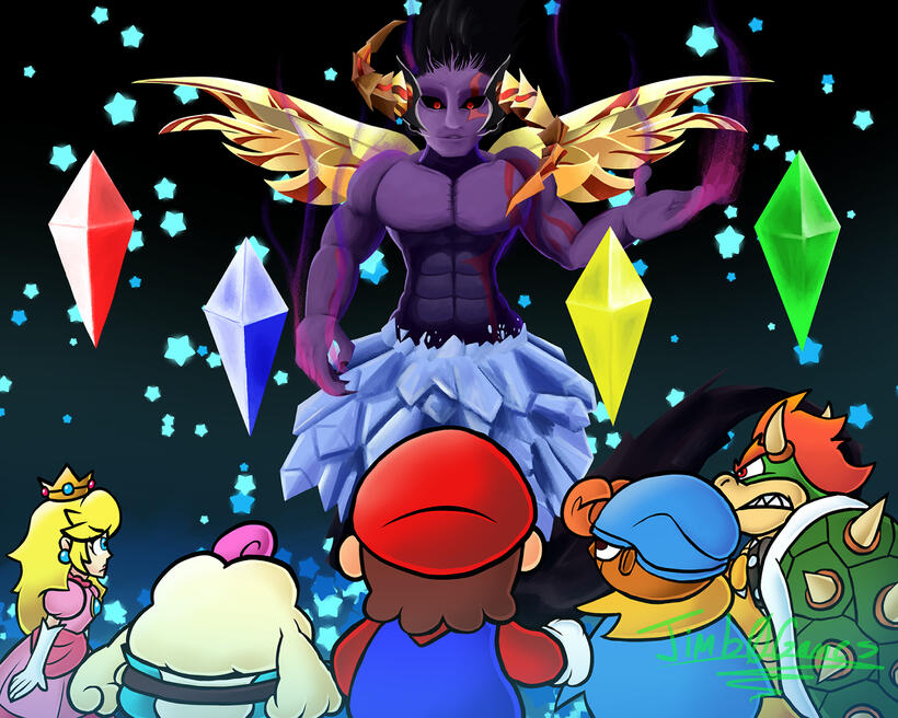 I made this after I finished playing the Super Mario RPG Remake on Switch, and I think it's my best work.