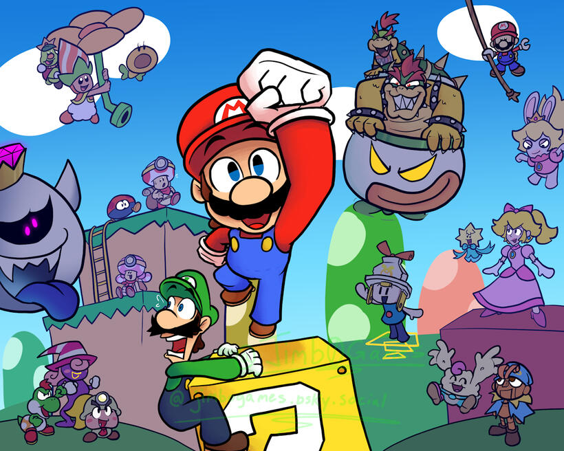 I made this for Mar10 Day 2025, pretty proud of it!